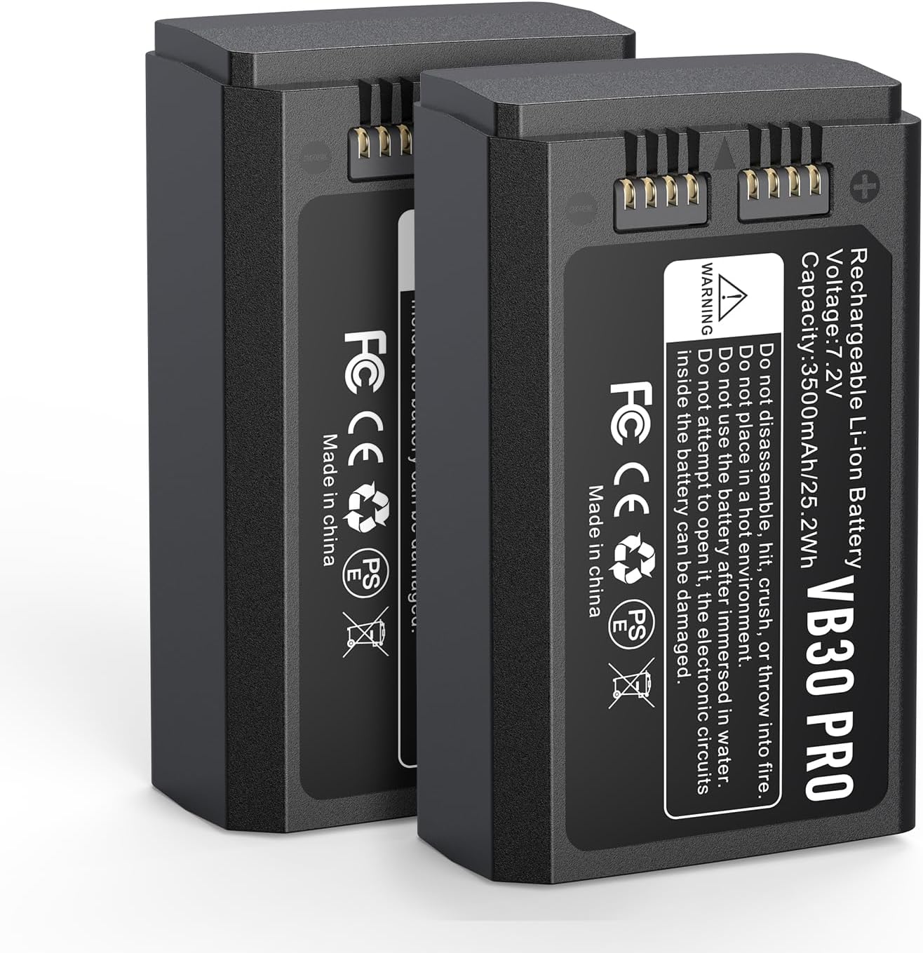 3500mAh Replaceable Battery Pack for VB30 VB26 Speedlite Cameras