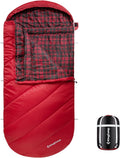 Sleeping Bag for Adults Extra Wide Big & Tall XL - Cold Weather