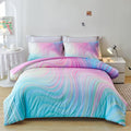 Comforter Set for Girls Full Tie Dye Bedding - Soft, Lightweight