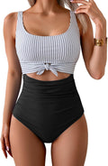 Eomenie One Piece Swimsuit Tummy Control Slimming Bathing Suit provide