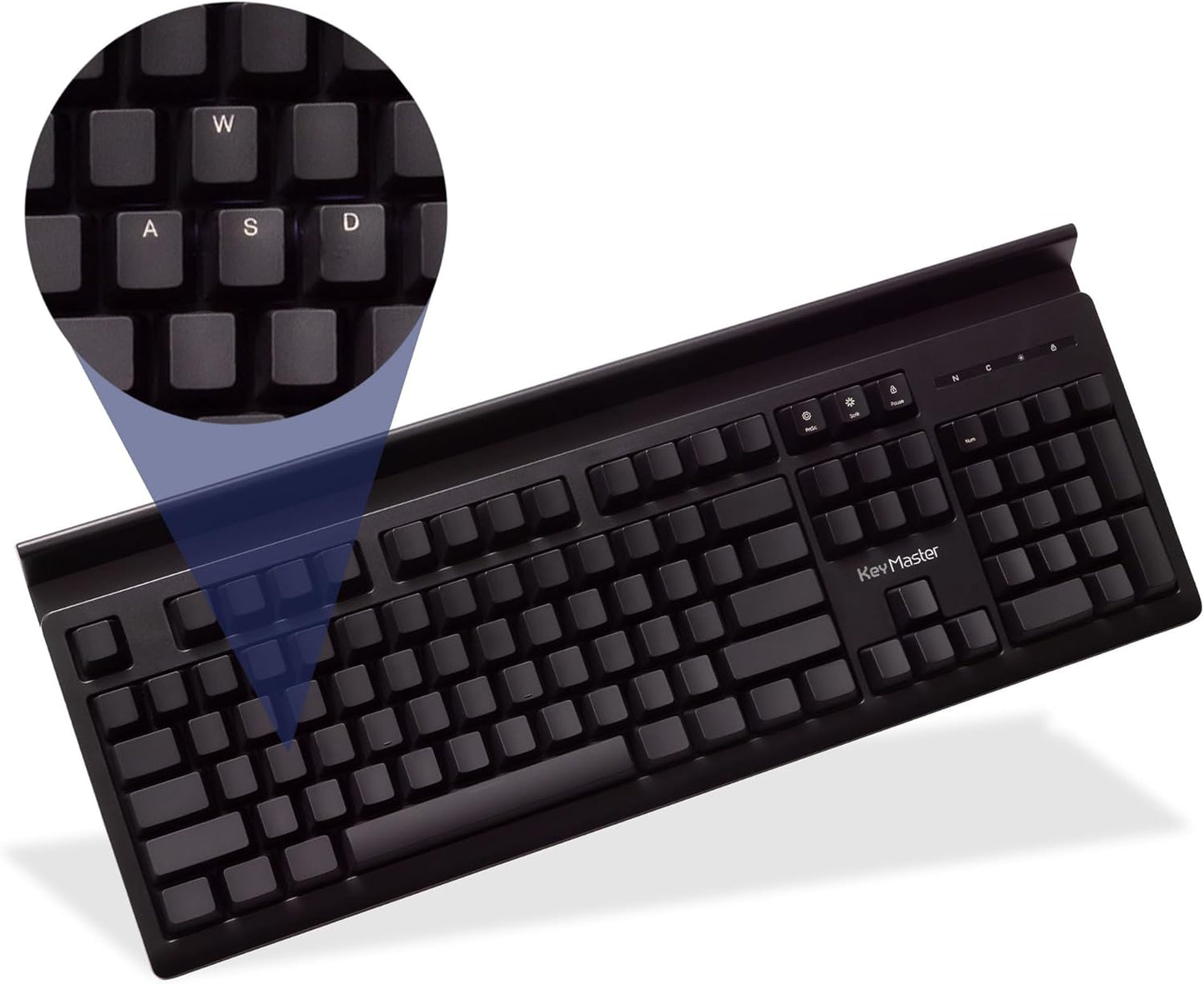 Mechanical Wired PC Keyboard with Show/Hide Keys for Gaming