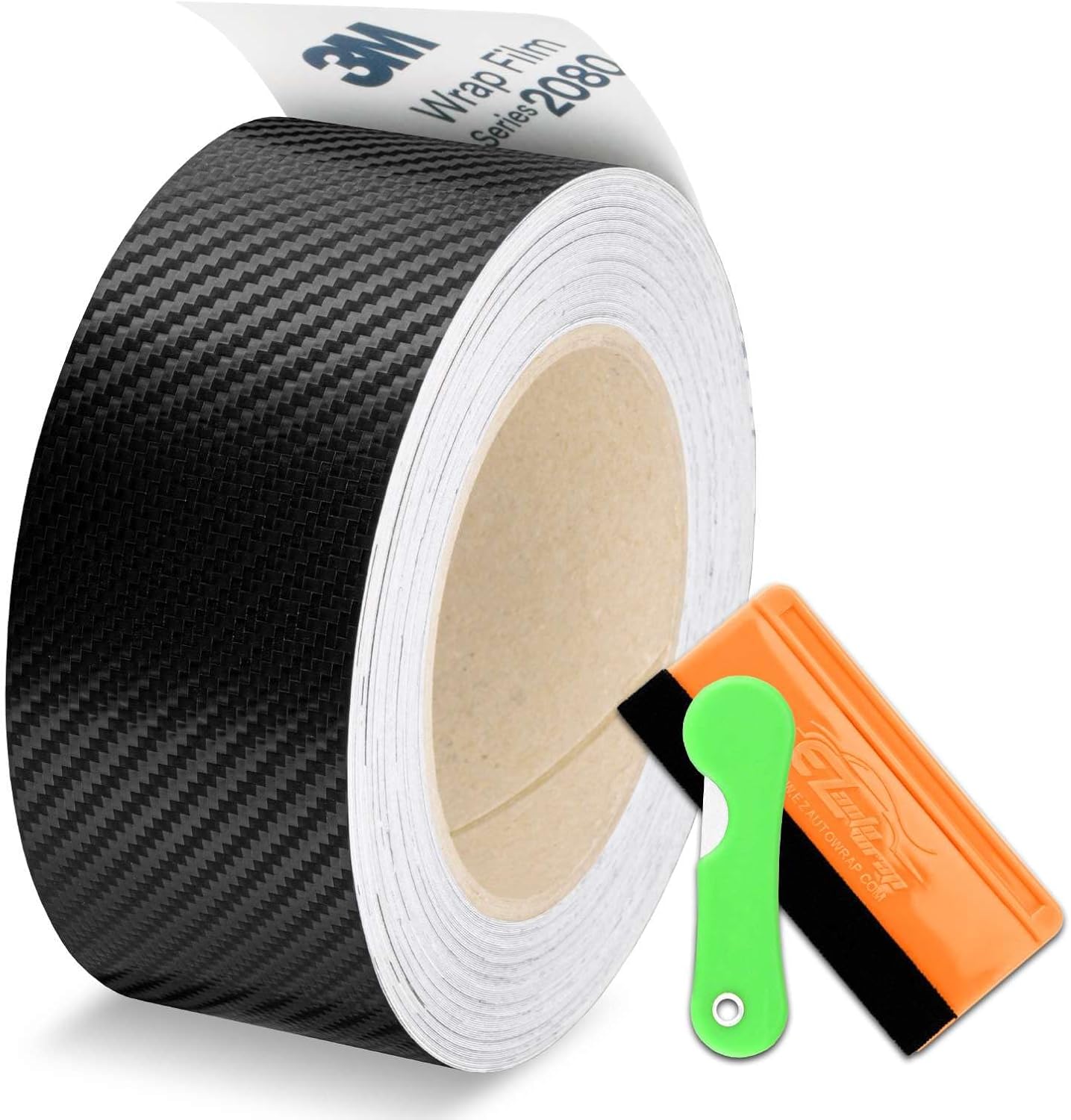 3M 2080 CFS12 Carbon Fiber Black Vinyl Wrap Kit for Trim