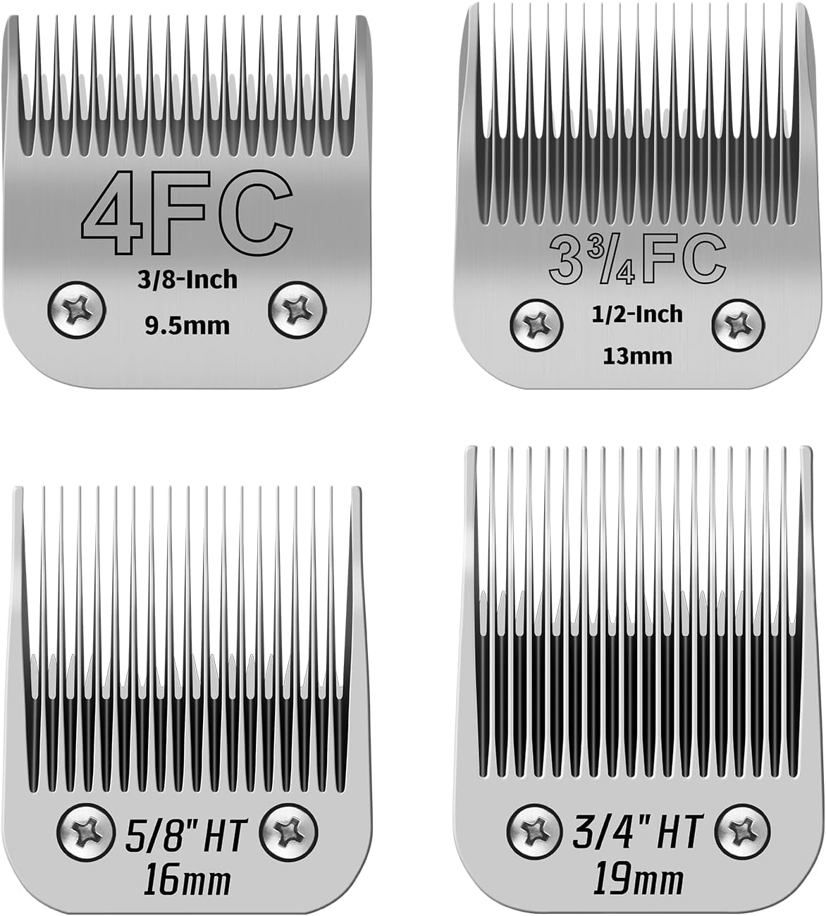 Pet Dog Grooming Detachable Ceramic Blades Kit for Clippers