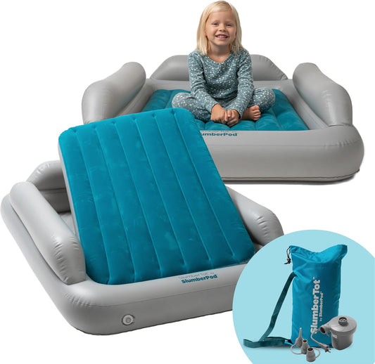 Portable Toddler Travel Bed for Safety & Comfort