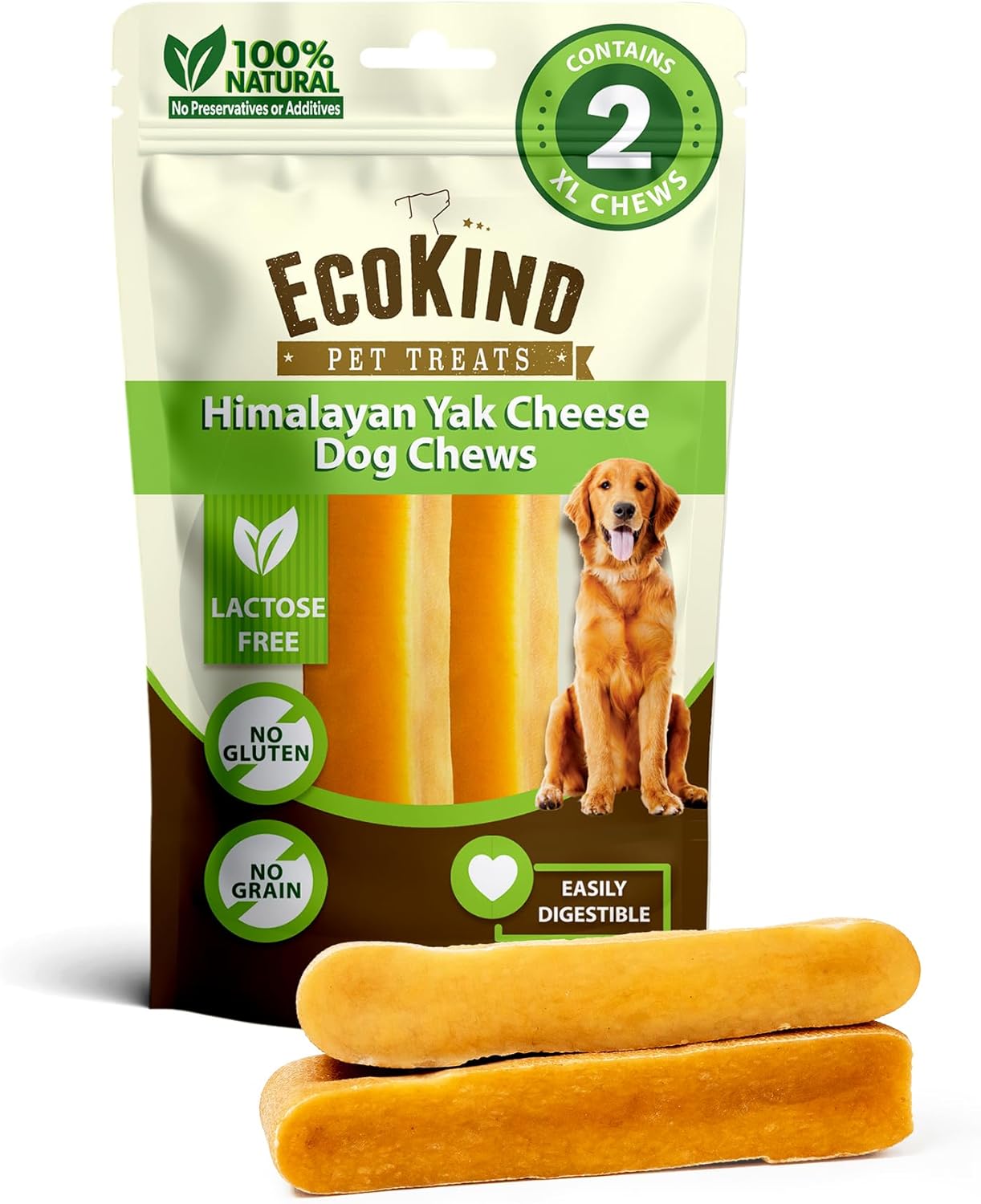 EcoKind Monster Himalayan Yak Cheese Dog Chew for XL Dogs