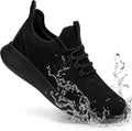 Non Slip Work Shoes for Mens Slip On Sneakers - Comfortable Slip Men's