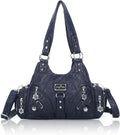 Angel Kiss Small Hobo Shoulder Bag - Soft Vegan Leather Tote