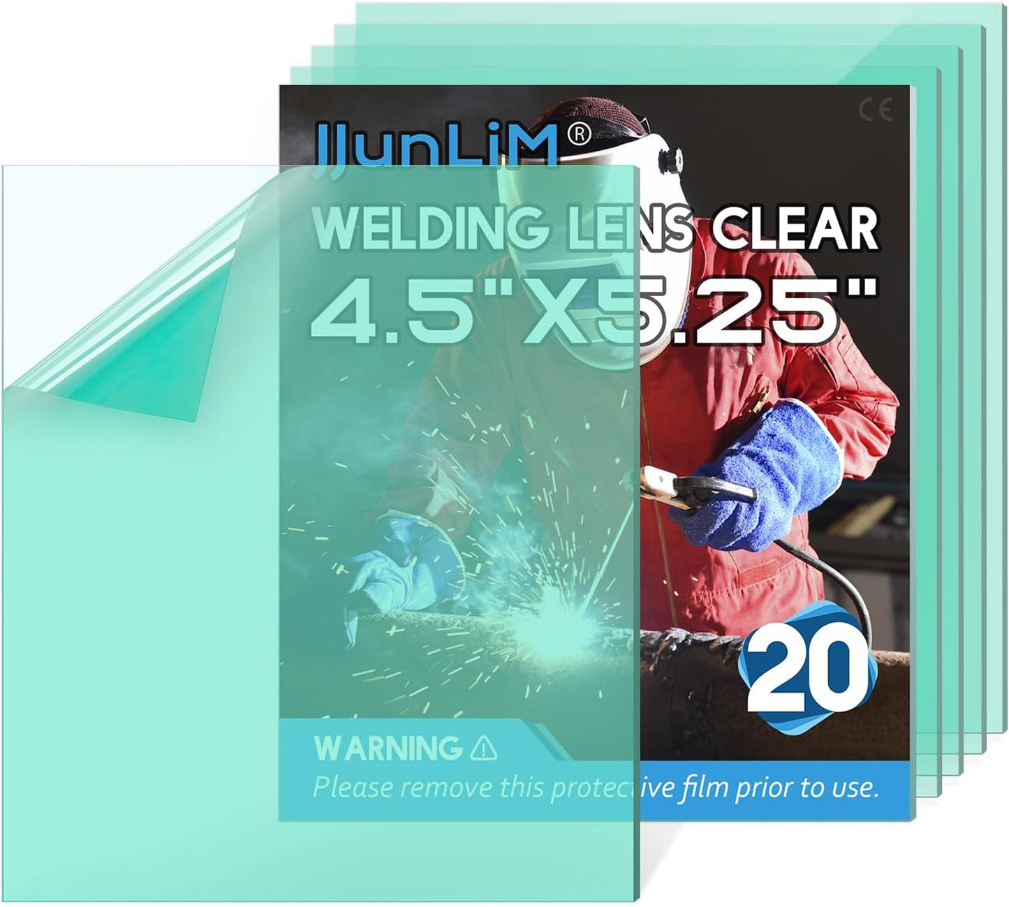Universal Welding Hood Lens Covers - Crystal Clear Protection!