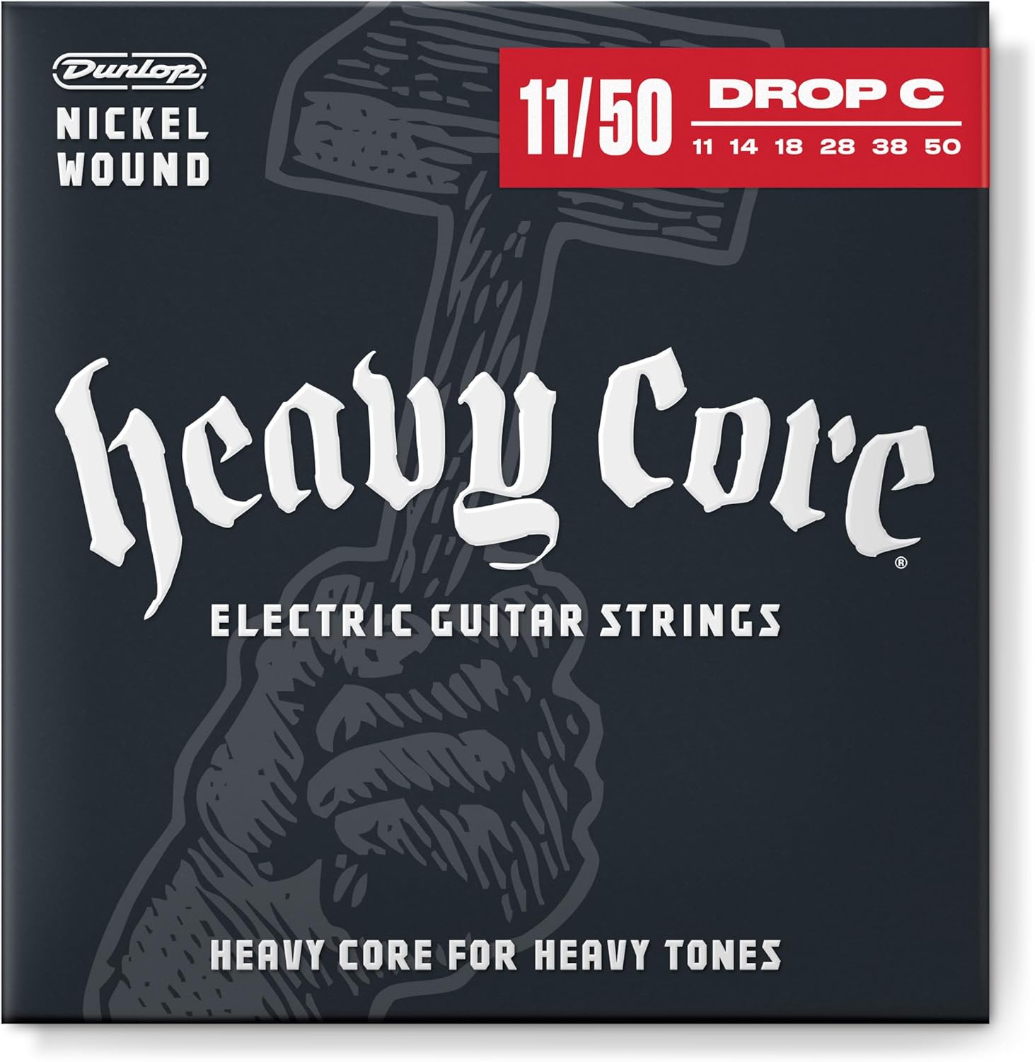 Dunlop DHCN1150: Heavier .011.050 Guitar Strings