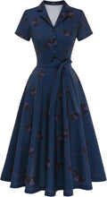 Wedtrend Women's Vintage Tea Dress - Audrey Hepburn Style Fit