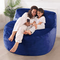 WhatsBedding 5FT Bean Bag Chair Large with Back Support - Comfortable