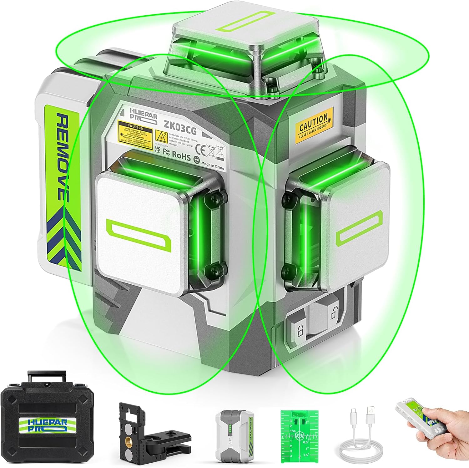 Laser Level 360 Self Leveling Tool for Precision Construction