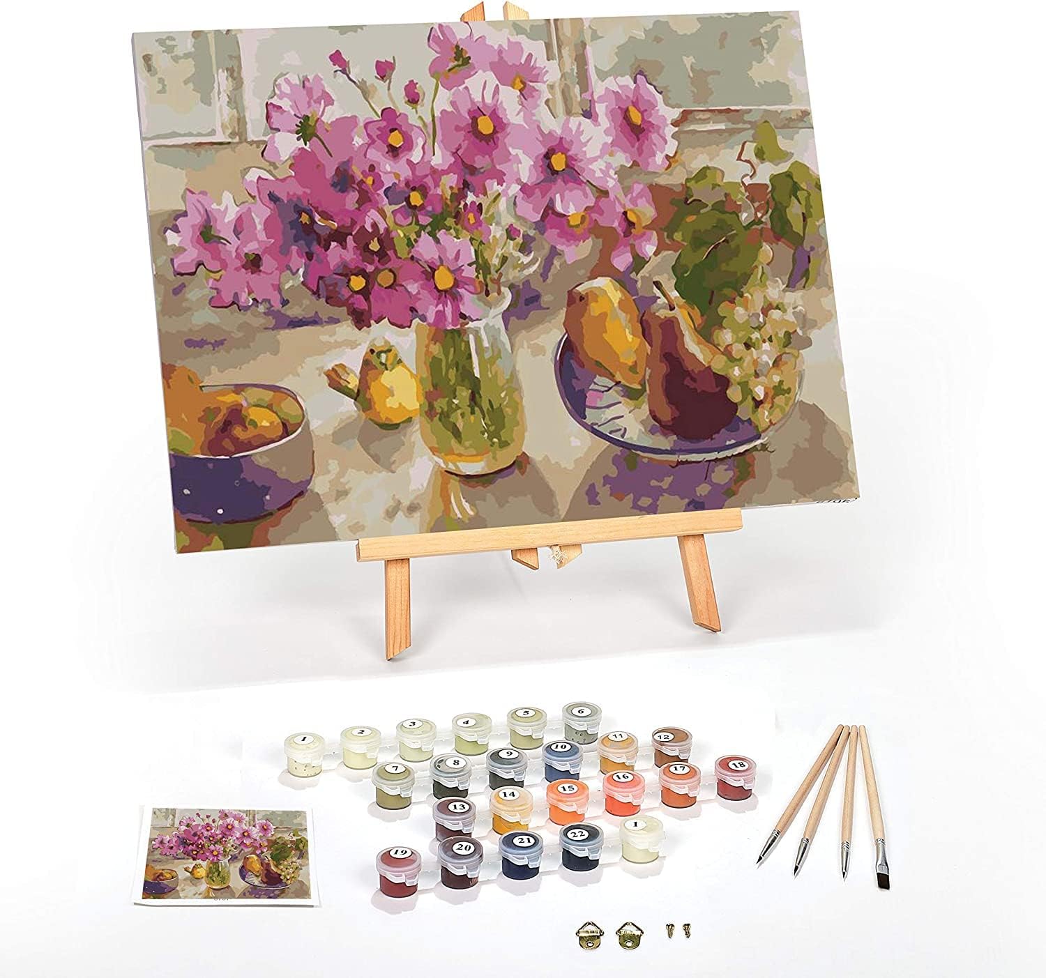 Ledgebay DIY Paint by Numbers Kit for Adults - Cosmos Art