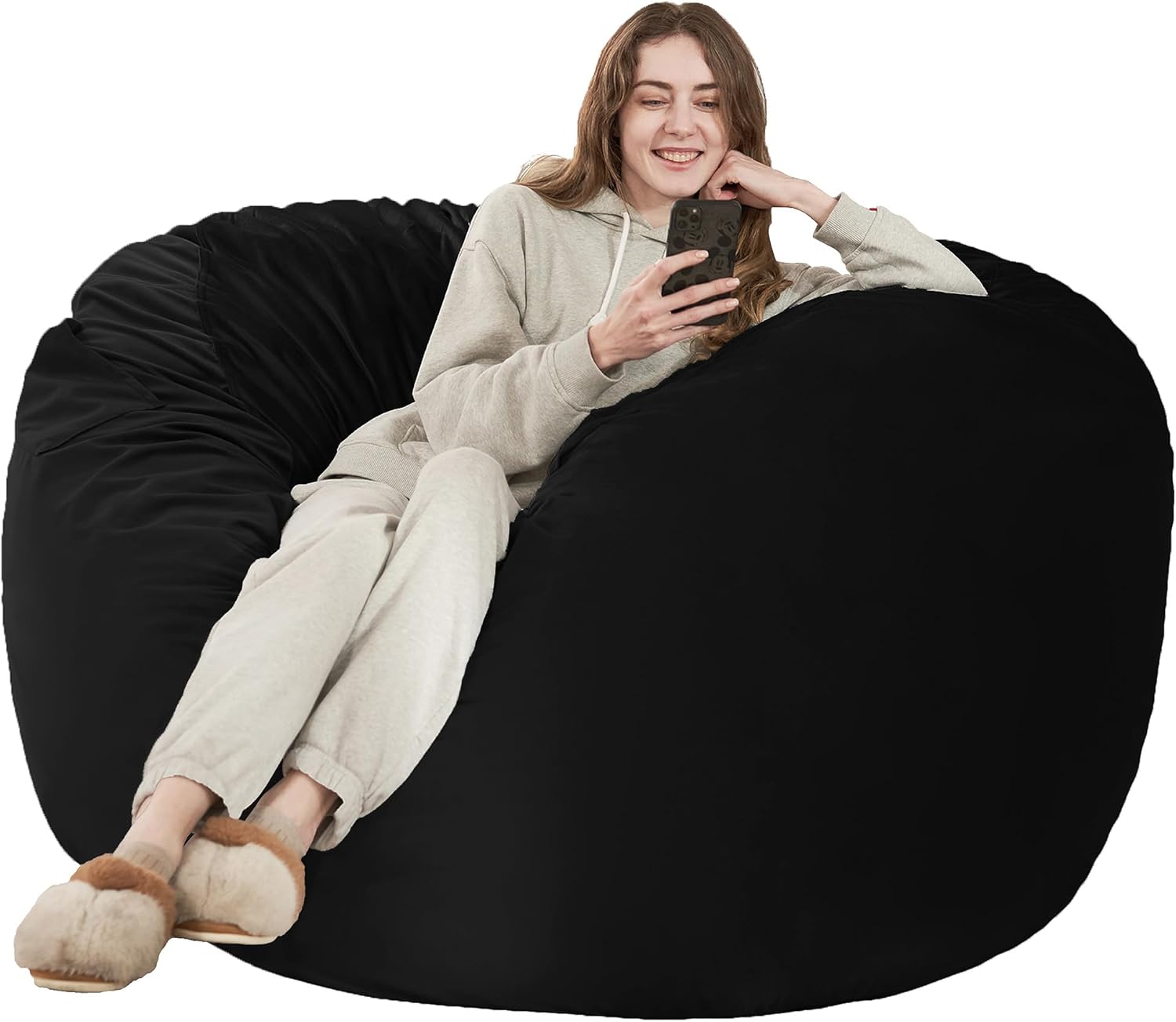 Ultimate Comfort: HABUTWAY 4' Memory Foam Bean Bag