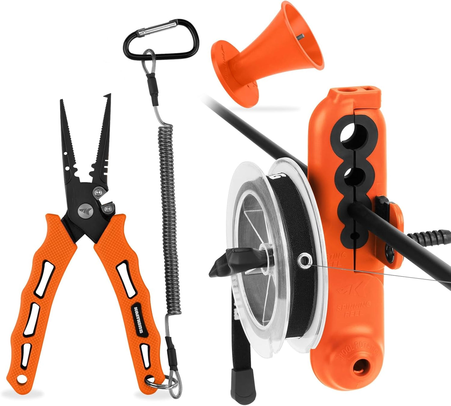 KastKing Line Spooler & Pliers Combo - Ultimate Fishing Tool!