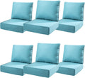6-Inch Thick Outdoor Cushions for Deep Seat Patio Furniture