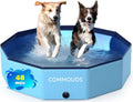 Foldable Dog Pool Collapsible Pet Bath Tub - Portable 48in Pool