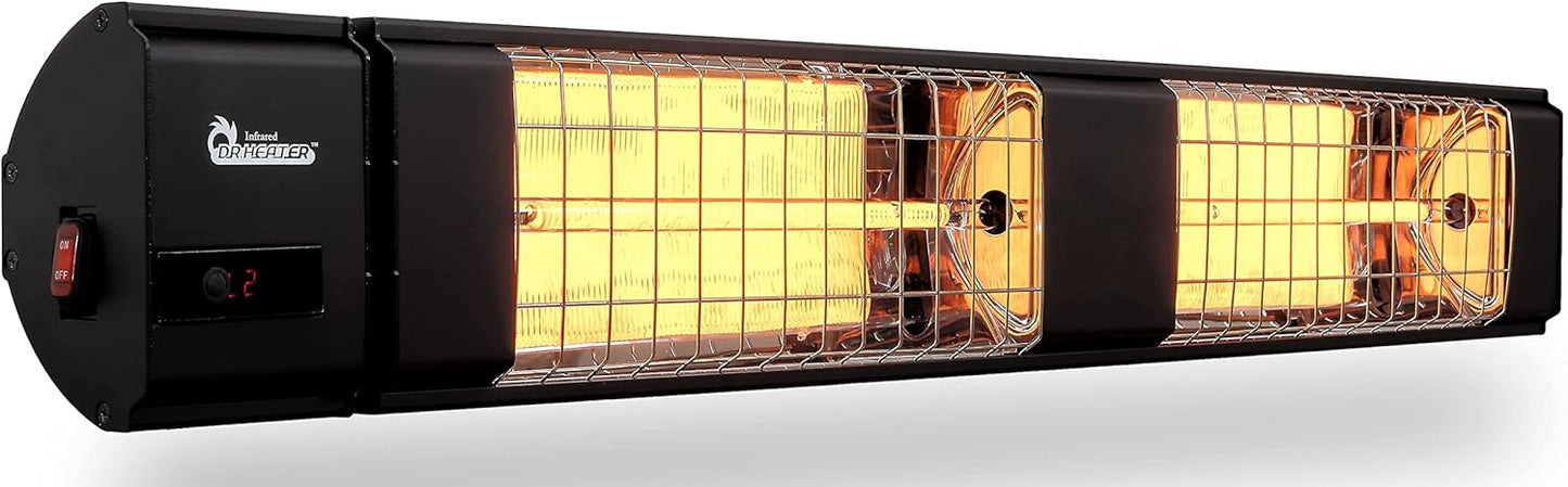 Powerful 10,260 BTU Infrared Heater with Remote - Indoor/Outdoor Use!