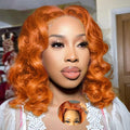 Ginger 5x5 Body Wave Bob Wig Human Hair for Stylish Looks