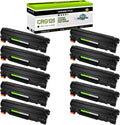 greencycle Compatible Canon 125 Toner 10-Pack - High Yield Value