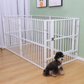 Dog Playpen - Heavy Duty 32in Height Puppy Pen with Door