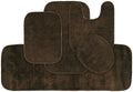 Garland Rug Traditional Nylon Washable Chocolate 5 Piece Set - Soft
