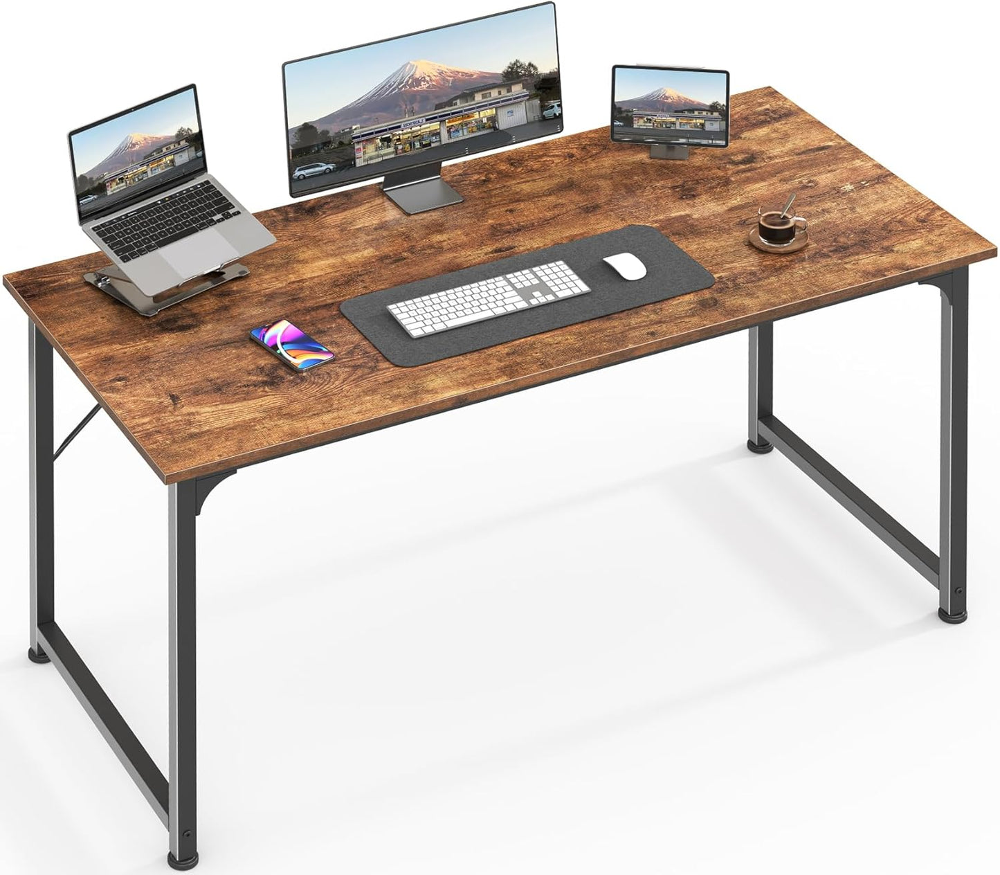 Huuger Computer Desk - 48 Inch Modern Office and Gaming Desk