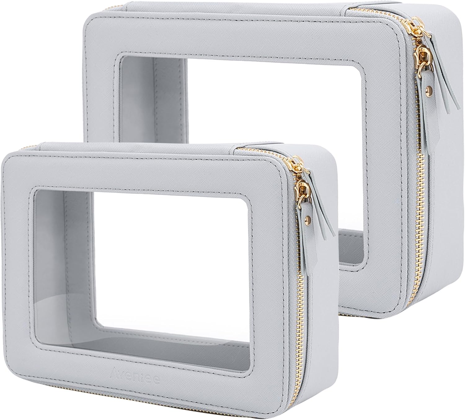 Aveniee Clear Makeup Bag Organizer Set for Travel Essentials