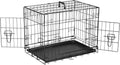 DUMOS 24-Inch Dog Crate: Safe, Portable, and Easy to Clean