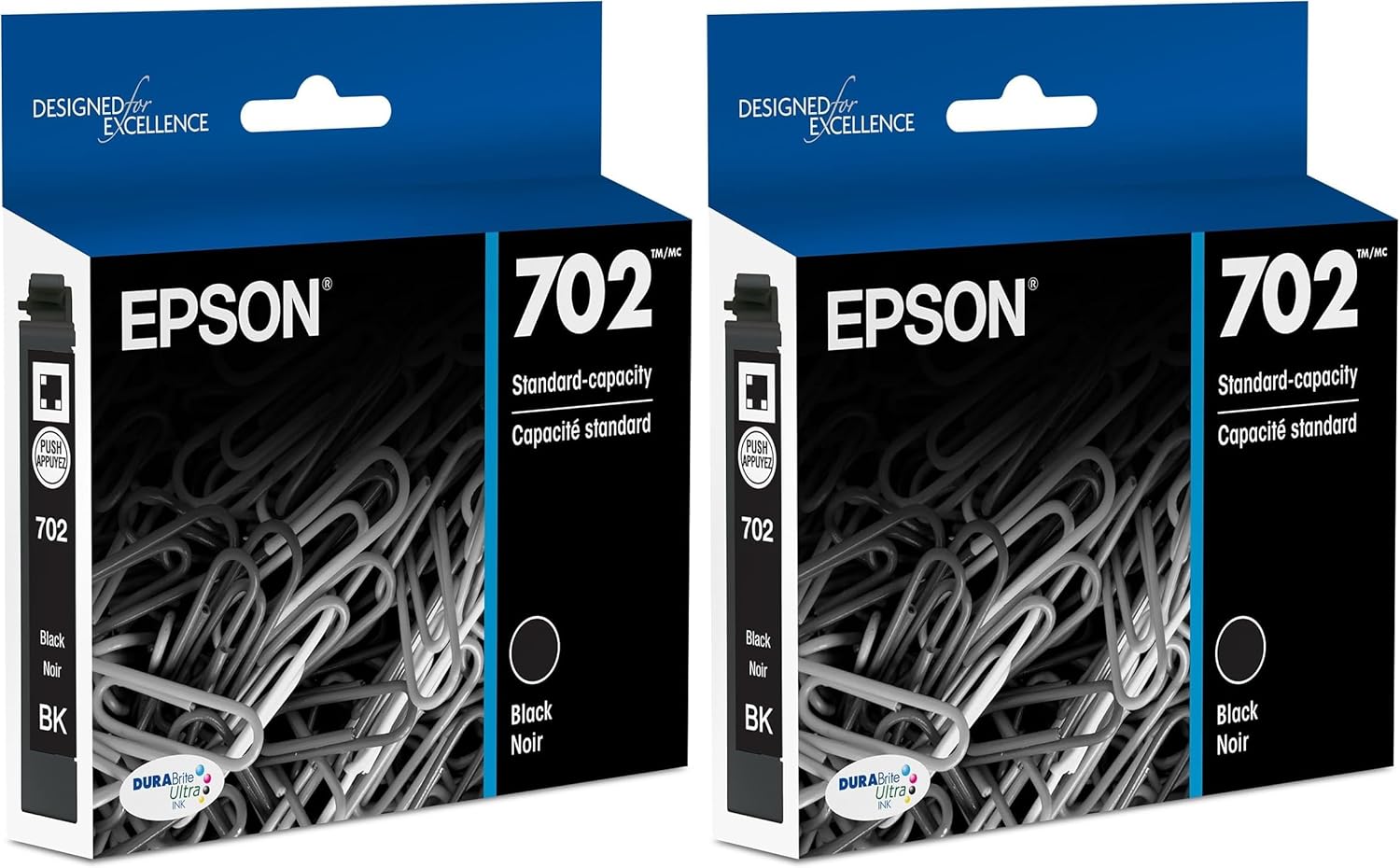 Epson T702 DURABrite Ultra Black Ink Cartridge Pack of 2 Review