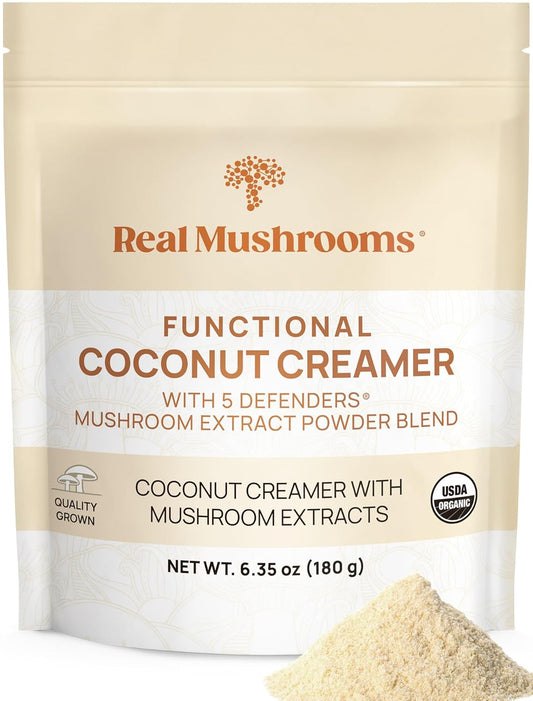 Real Mushrooms Coconut Creamer - Functional Goodness