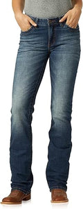 Wrangler Willow Mid Rise Performance Waist Boot Cut Jeans (Style MXW8)