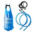 3-Gal Gravity-Fed Water Bag with 2 Outlet Pipes - Portable Gravity