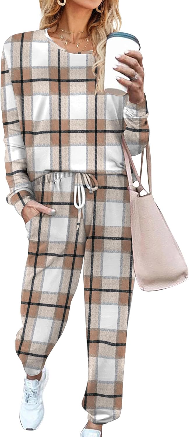 Aloodor Sweatsuit for Women: Cozy 2 Piece Outfit Set