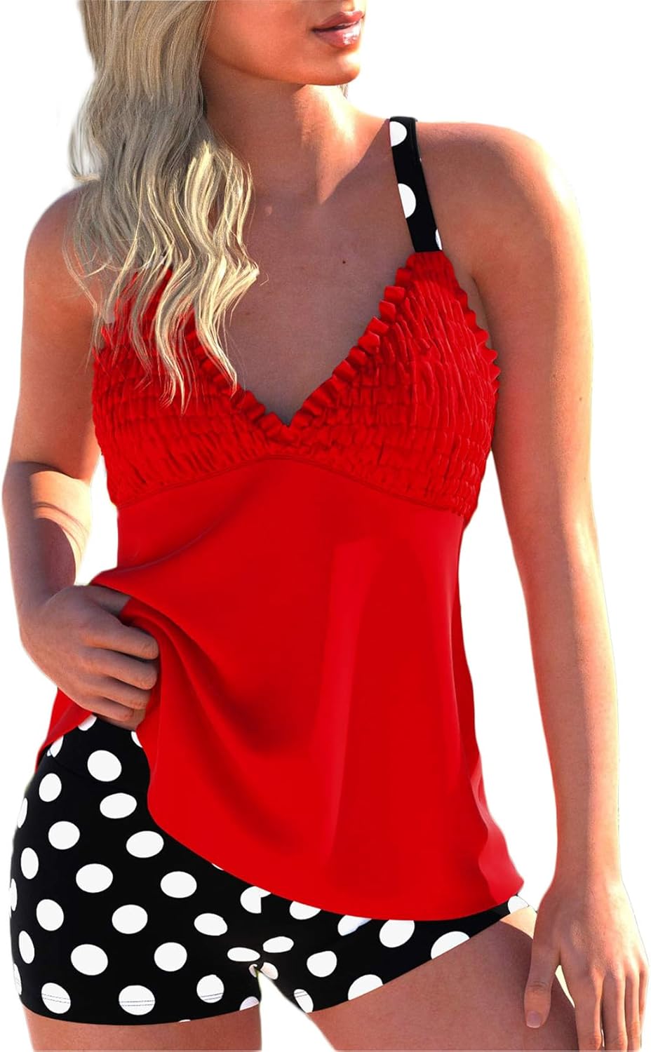 Stylish ROSEWE Womens Tankini Bathing Suits for Every Occasion