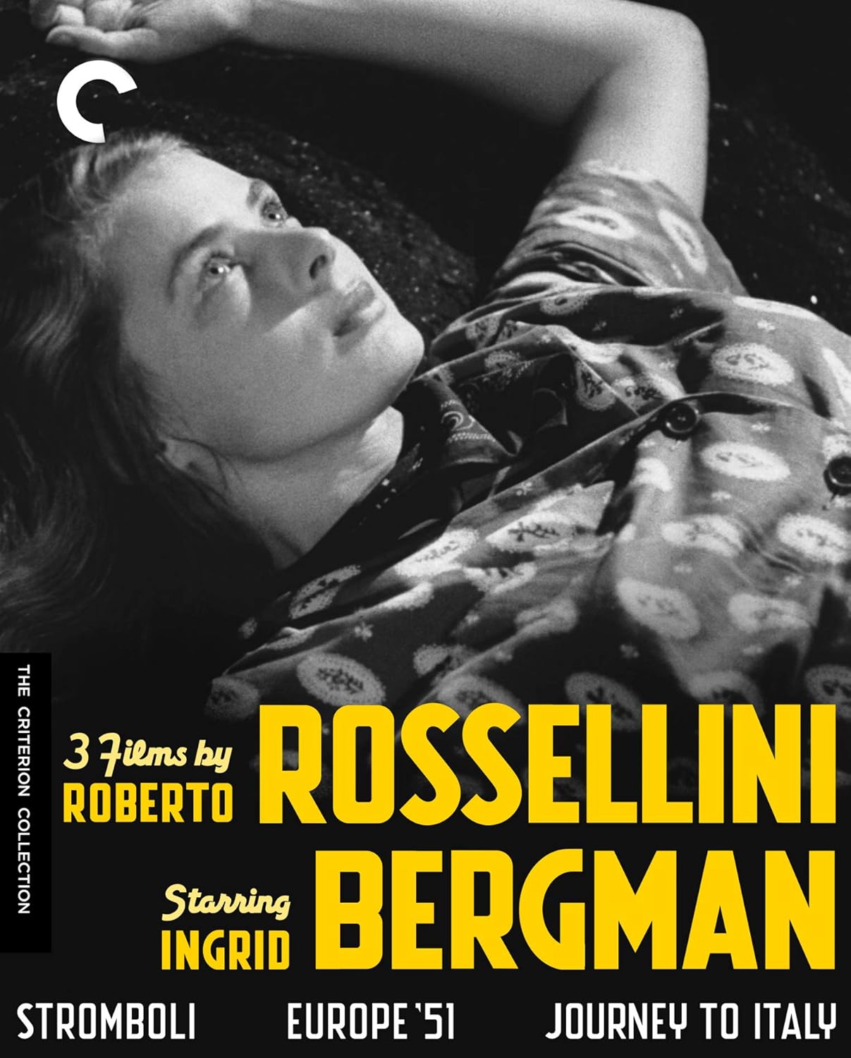3 Films By Roberto Rossellini Starring Ingrid Bergman Blu-ray