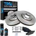 Front Brake Pad & Rotor Kit Ceramic Compatible with 2002-2006