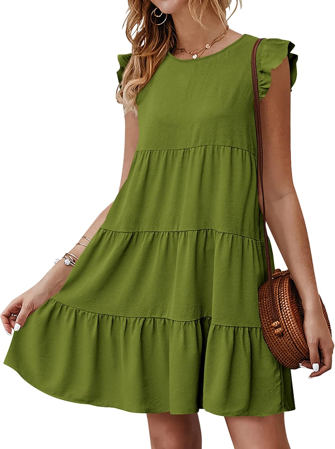 KIRUNDO Women's Summer Dresses for Beach Vacation and Casual Wear