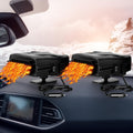 12v 150w Car Heater Fan Defogger 2-Pack - Portable Seat Warmers