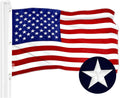 G128 American USA Flag 5x8 ft - Deluxe Heavyweight Polyester