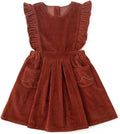 Simplee kids Toddler Girl Casual Dress for Spring - Classic Corduroy