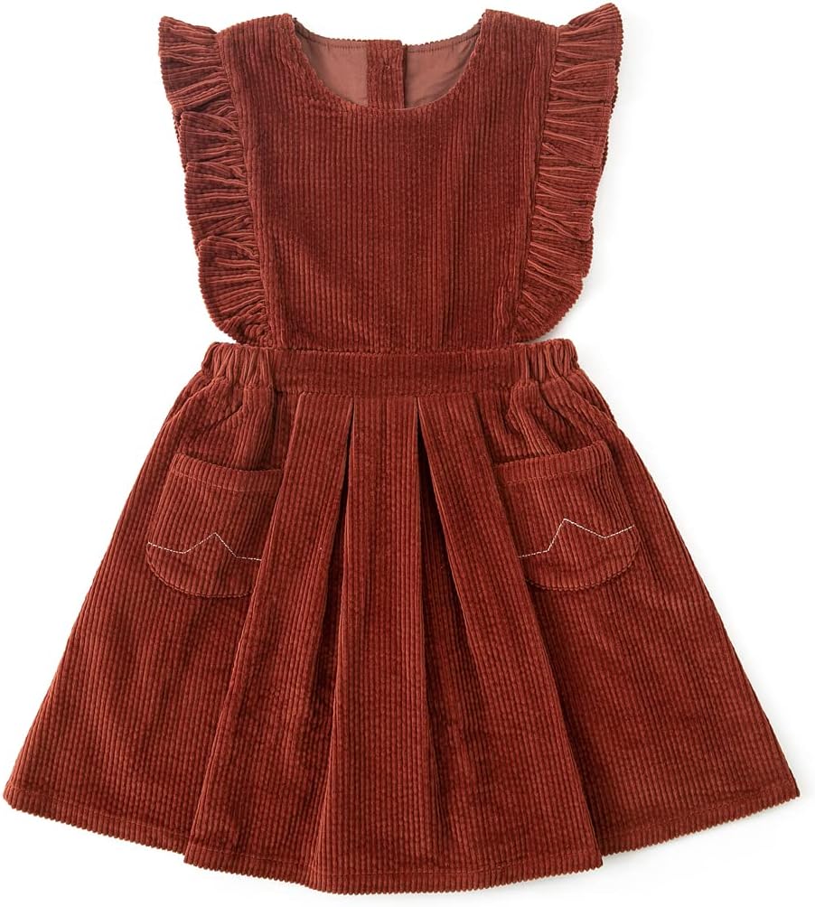 Simplee kids Toddler Girl Casual Dress with Pocket for Spring