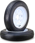 WANDA Trailer Tire Wheel Assembly 4.80-12 6-Ply C 79M - 2 Pack