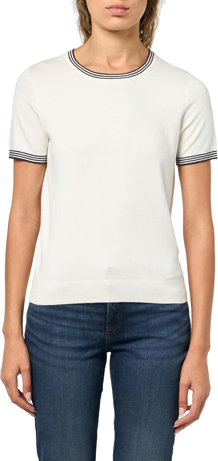 Nautica Women's Soft Short Sleeve Sweater