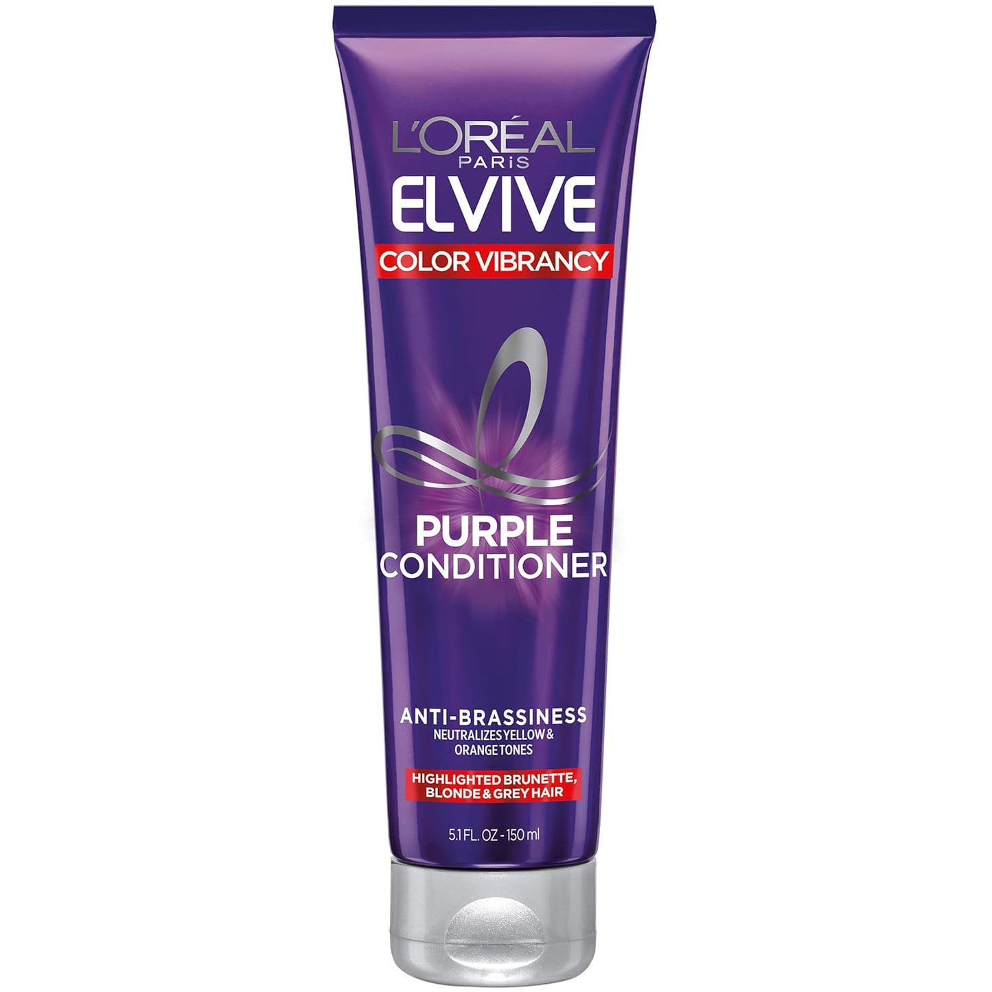 LOreal Paris Color Vibrancy Purple Conditioner - Neutralizes Brassiness