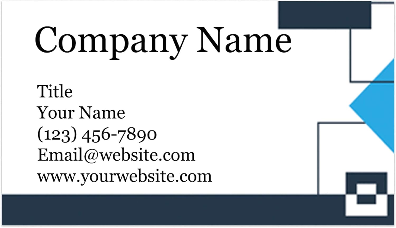 Custom Printed Business Cards - Thick Sturdy Stock for Professionals