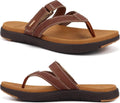 Womens Orthotic Flip Flops with Arch Support - Slip On Comfort