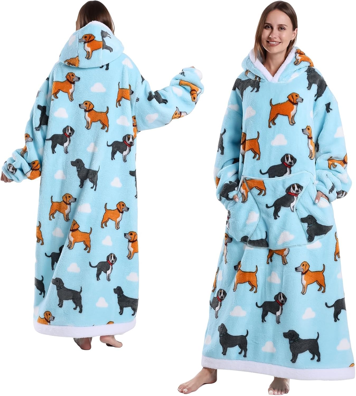 GoodtoU Wearable Blanket Hoodie for Adults - Cozy and Warm