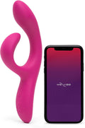 Dual Rabbit Vibrator for Women Pink - Nova 2 Dual Stimulation