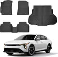 Floor Mats & Trunk Mat Compatible with Kia K4 2025 2026 - All-Weather